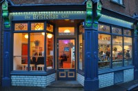 The Bristolian Cafe on Picton Street, offering a warm welcome on a rainy December afternoon