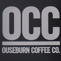 The Ouseburn Coffee Co. logo: the letters OCC in white against a black background with the words Ouseburn Coffee Co. beneath a white line.