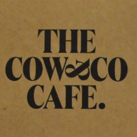 The Cow & Co Cafe logo taken from the front of the menu.