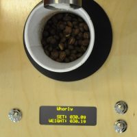 My surprise favourite bit of kit at this year's London Coffee Festival, the Marco Beverage Systems Bean Counter, doing what it does best (and indeed all it does), count (well, weigh) beans.