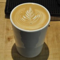 A flat white from Carvetii in my Therma Cup at the Manchester Coffee Festival, 2016.