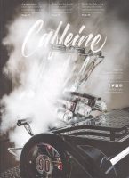 The cover of Issue 30 of Caffeine Magazine: a stunning picture of the new Leva espresso machine from La Marzocco.