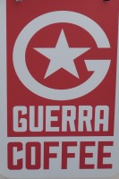 Guerra Coffee's first pop-up is in Guildford, on Friary Street, just at the bottom of the High Street
