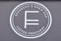 The Fortitude Logo proudly proclaiming its status as Espresso & Brew Bar combined with Coffee Merchant.