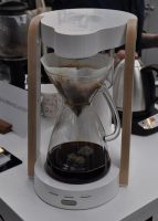 The Ratio Eight automatic pour-over brewer in action at the London Coffee Festival 2016