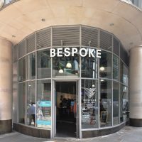 The front of Bespoke Cycling on Milk Street in the City of London, home of V69.