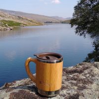 My Global WAKEcup looks east along Llyn Ogwen in Snowdonia on a sunny Sunday in September.