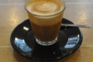 ... along with this excellent macchiato.