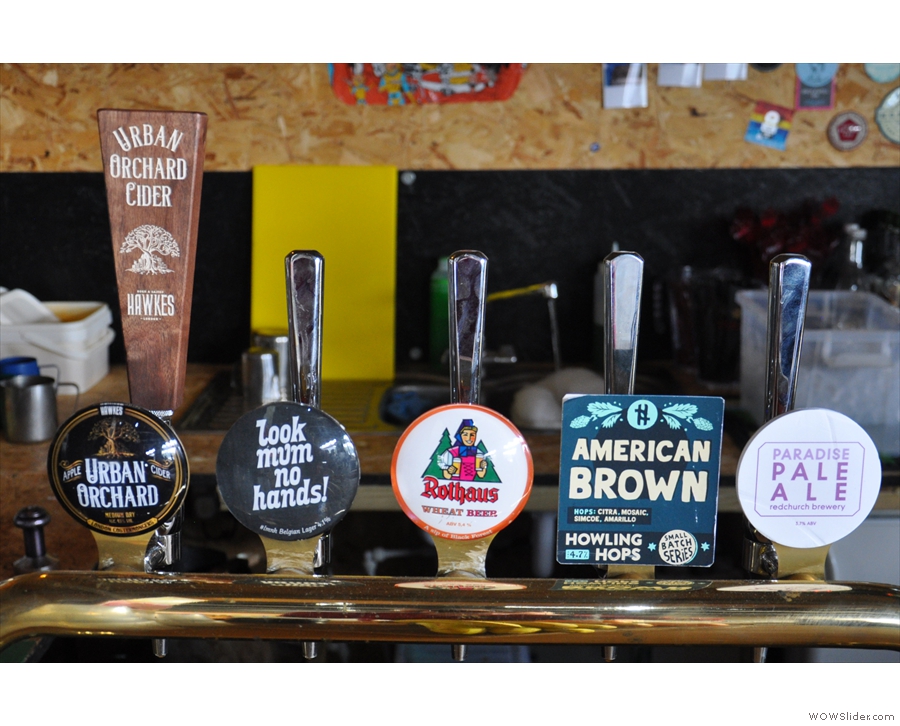 Even more beer (and cider) taps!