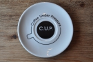 Talking of nice cups, C.U.P. has the best saucers I've ever seen.