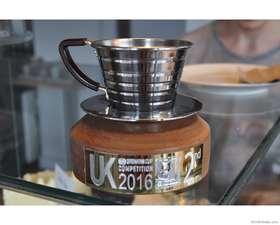 This was on display when I returned in 2016, Alison having fnished 2nd in the Brewers Cup.