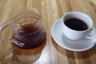 ...and the V60, which made this lovely coffee. Aeropress & Chemex are also options.