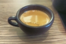 ... which I followed up with a shot of the Pathfiinder espresso in my Kaffeeform cup.