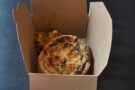 I also had a Homity Pie (a vegetable pie) for lunch...