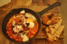 I also had the shakshuka from the brunch menu for lunch.