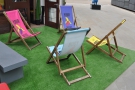 ... which have relegated the trademark banana deckchairs to the bit at the end.