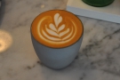 And the result: a lovely 4oz cortado for me.