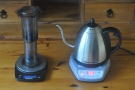 I also use my kettle & scales for my Aeropress (inverted method, of course).