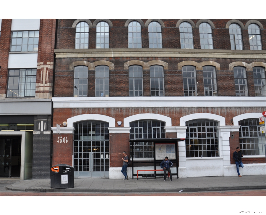 Lyle's is in the Tea Building, on Shoreditch High St, conveniently hidden behind the bus stop.