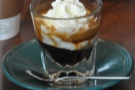 I'll leave you with the featured drink that day: espresso con panna. Looks amazing!
