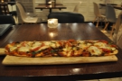 And finally, for dinner, what might be the world's longest pizza!