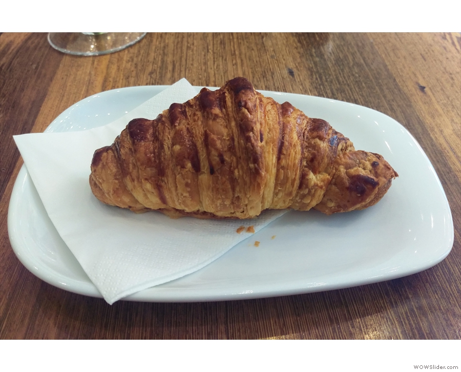 This is that last croissant I was on about earlier.