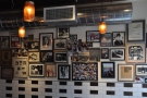 Talking of pictures, another feature of Charlie's is the photos covering the walls.