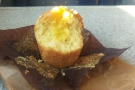On my way out, I grabbed a pretty awesome muffin for my train journey home.