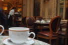 And also at the other end of the scale, Angelina, a grand Salon de The, combining elegance with good coffee.