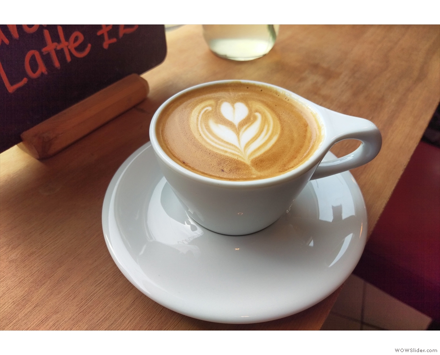 What better way to start 2016 than with a flat white at Silhouette in Hackney?