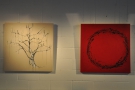 Some of the artwork on display by Emily Jolley during my visit in June.