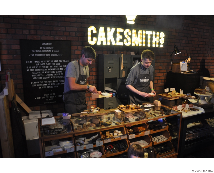... and here from friends of the Coffee Spot, Cakesmiths, who last year...