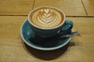 This was my flat white...