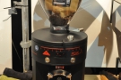 Carvetii's brand new grinder, a Mahlkonig Peak, with the latest espresso blend in the hopper.