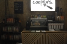 Next stop, the Coopers stand to catch up with Glasgow Coffee Girl (Rebecca)...