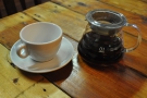 By then it was lunchtime, so naturally there had to be more coffee, a pour-over of the...