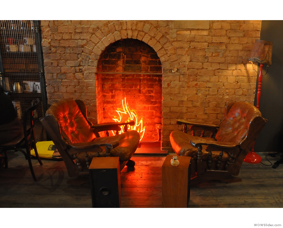 January: take a seat by the fire at 200 Degrees, Birmingham.