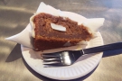 I also had a slice of the pumpkin cake.