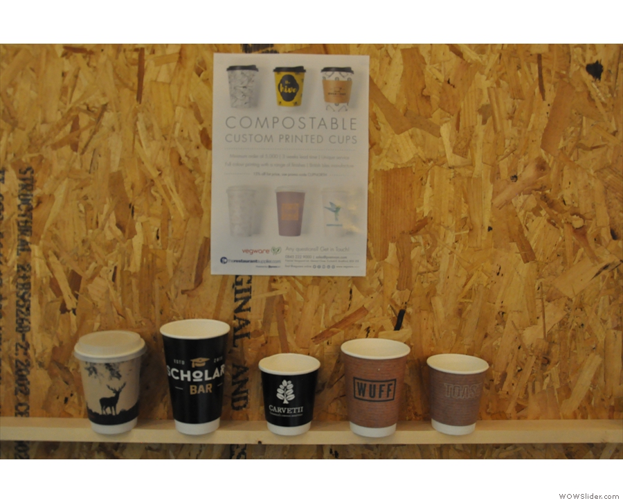 ... makers of the fully-compostable coffee cup.