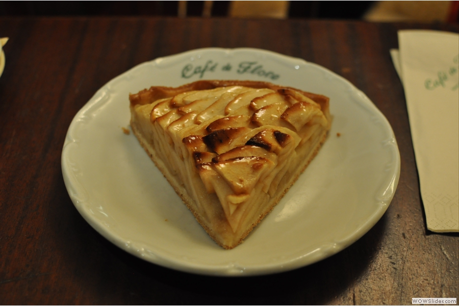 I went for the apple tart on my visit in 2013.