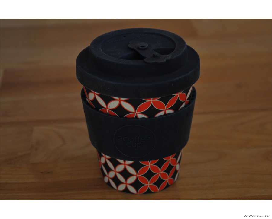 The Ecoffee Cup has also made an appearance this year, made from bamboo!
