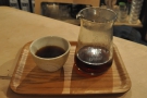 ... and Aeropress, although my coffee, seen here, was through the V60.