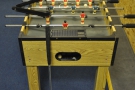 ... so that was definitely not a pool table in the roastery. And this is not table football!
