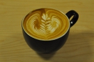 Moving swiftly on, there was, of course, coffee, coming in the form of this lovely flat white.