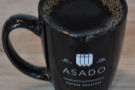 Asado Coffee, in Chicago's River North, which has put some old lanterns to great use.