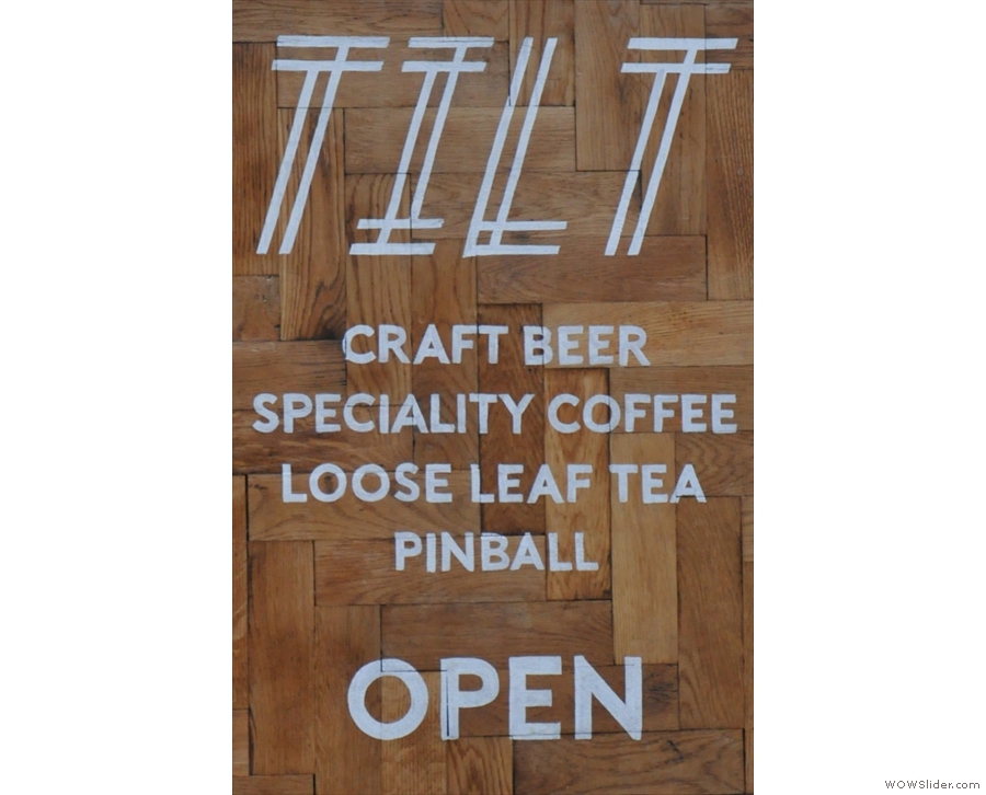 Tilt, where I had a Nicaraguan single-origin from Sheffield’s Foundry Coffee Roasters.