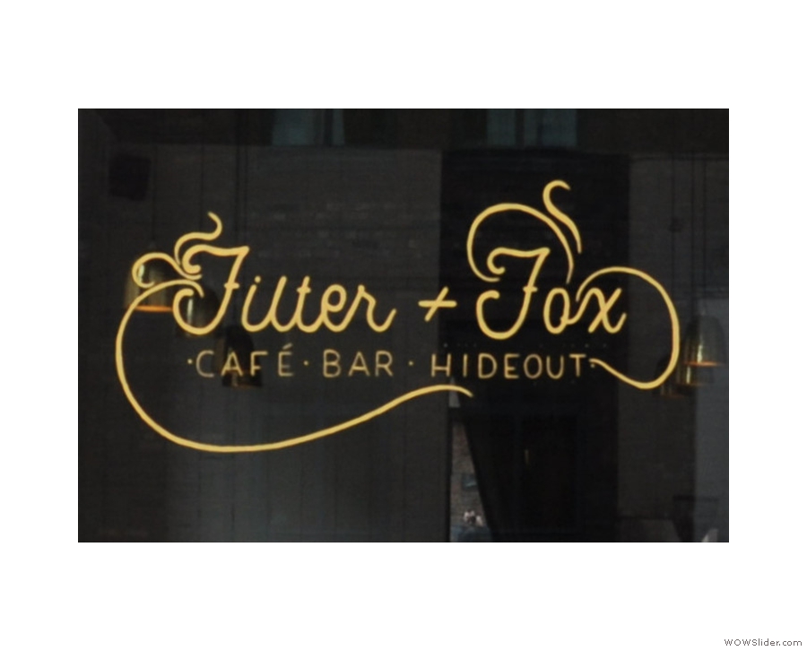 Filter + Fox, home of the red velvet and custard cream cake.