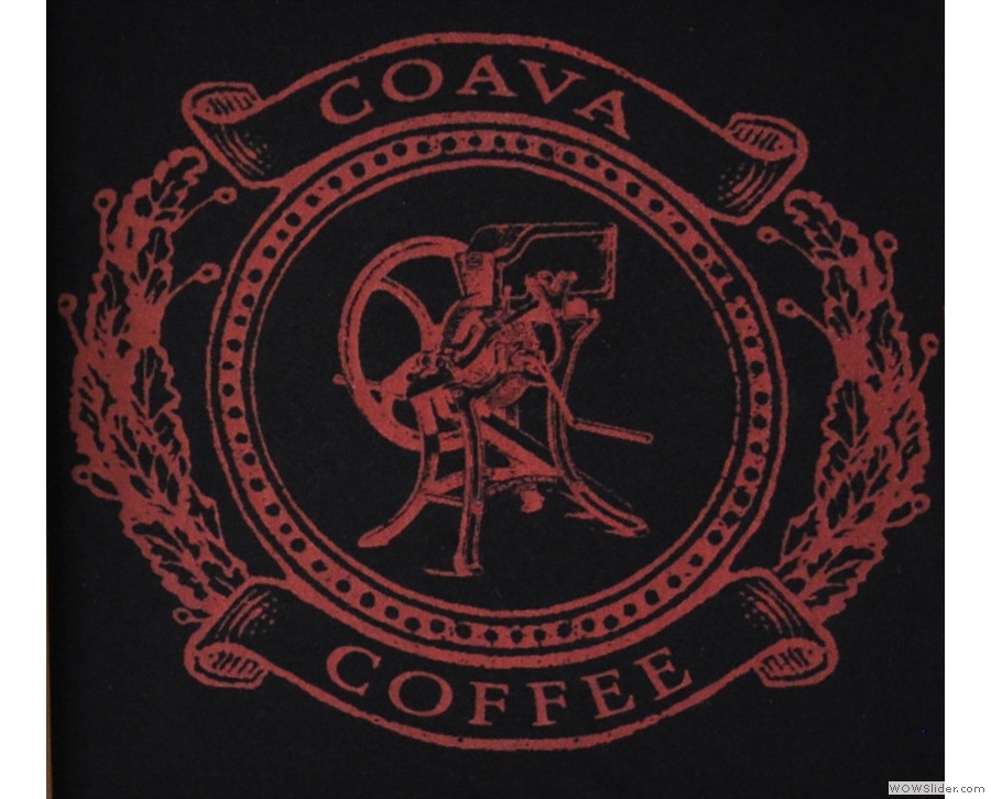 Coava Coffee Roasters, a coffee shop in an apartment building. I want to live there!