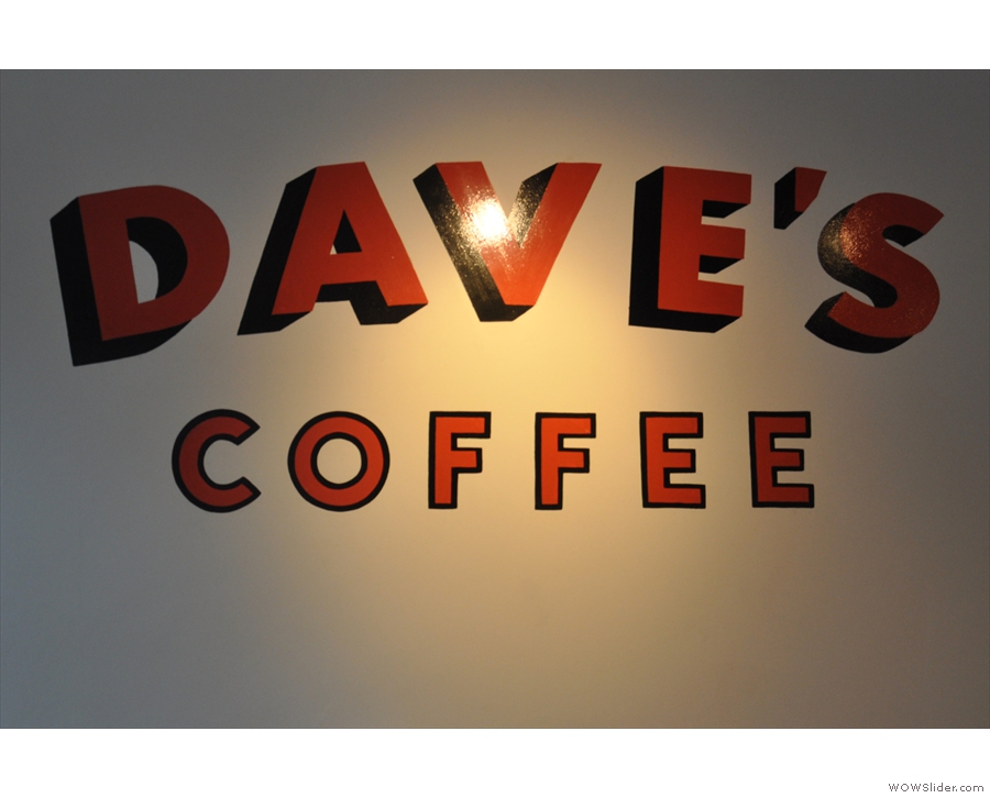 Dave's Coffee, Providence. Sadly there's no Award for Strangest Shaped Coffee Spot.