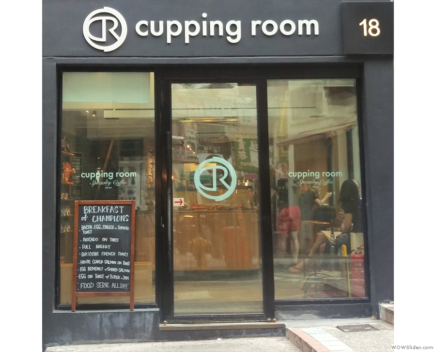 And talking of Hong Kong, I also had the pleasure of visiting The Cupping Room in Central.